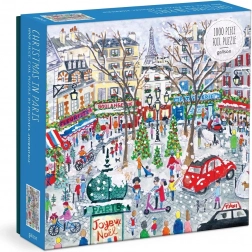 Foliovne puzzle Božićni Pariz – Michael Storrings (Galison, 1000 dijelova)