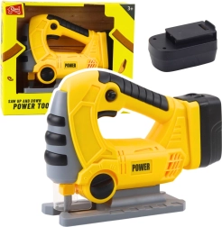 Dječja akumulatorska ubodna pila sa svjetlima i zvukovima – žuta