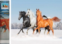 Dijamantno slikanje Konjski trio 30x40 cm