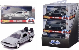 Metalni model automobila Back to the Future DeLorean Time Machine 1:32 s otvarajućim vratima