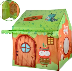 Šareni dječji šator kućica Šumski prijatelji s torbom