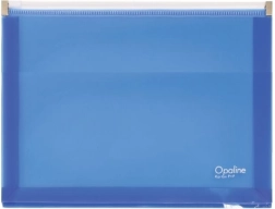 Košuljica za dokumente s patentnim zatvaračem A4 plava