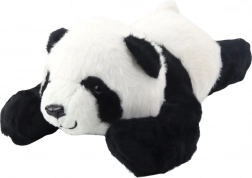 Plišana ležeća panda 30 cm crno-bijela