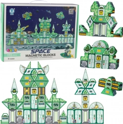 Magnetski konstrukcijski set Kosmos Stanica 4D 172 dijelova