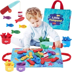 Woopie Little Fisher Educational Counting Set, 22 Pieces
