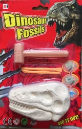 Plejo dinosaurova fosilija – iskopna set s kosturom dinosaura