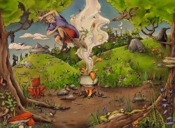 Ravensburger puzzle vještice 500 dijelova