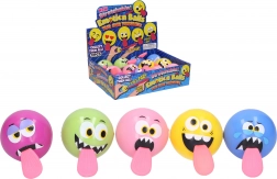 Svjetleća loptica s osmijehom i jezikom 5,5 cm