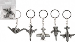 Metalni privjesak za ključeve u obliku aviona 5–6 cm, miks dizajna