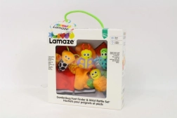 TOMY Lamaze zveckice za ruke i noge (set čarapica i narukvice)