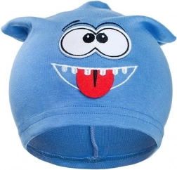 dječja jesenska kapica New Baby smiješak svjetloplava 110 (4–5 godina)
