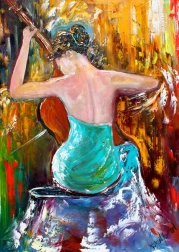 Puzzle ENJOY Rapsodie u plavome 1000 dijelova