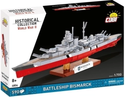 Konstrukcijski set bojni brod BISMARCK 1:700 (590 dijelova)