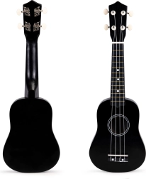 Dječje drveno ukulele s 4 najlonske žice ECOTOYS