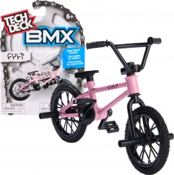 Tech Deck finger bike BMX CULT ružičasti s naljepnicama