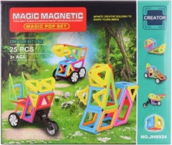 Magnetična građevna set Magic Magnetic Pop Set 25 dijelova