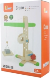 Drveni dizalica s vitlom