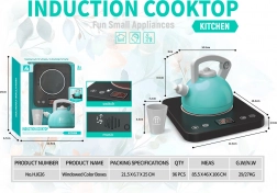 Interaktivna dječja indukcijska ploča s čajnikom i šalicom