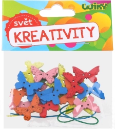 Kreativni set Drveni Leptiri s Uzicom