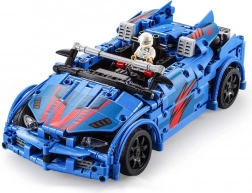 Konstruktorski set CADA trkaći automobil na daljinsko upravljanje, 585 dijelova s katapultirajućim sjedalom