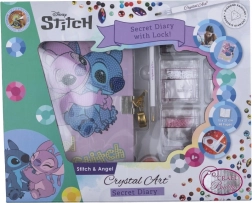Crystal Art zaključani blok Stitch i Angel A5