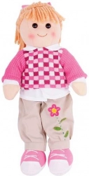 Tkanena lutka Melanie 38 cm – Bigjigs Toys
