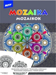 Antistresne bojanke Mozaik 21x29 cm