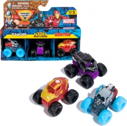 Set mini monster truckova Mini Jams MARVEL Thor, Black Panther i Iron Man 1:87