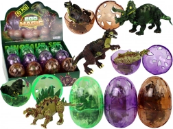 Dinosaurovo jaje s figuricom 9 cm, 3 boje