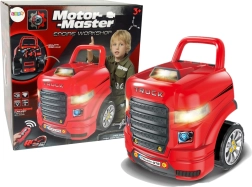 Dječji mehanički set za slaganje s kamionom i alatom