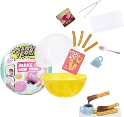 MGA Mini Verse – Make It Mini Food Café, kolekcionarska kugla s mini zalogajima i desertima