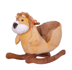 Kolebajući lav s narančastom maramom za djecu