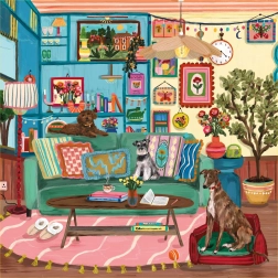 Ravensburger kvadratne puzzle Art & Soul: Raj tišine 750 dijelova