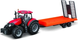 Bburago farma traktor s prikolicom 10 cm – CASE IH Optum CVX 300 s niskopodnim prikolicom