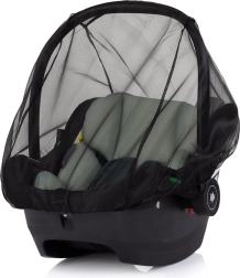 Univerzalna mrežica protiv komaraca za autosjedalicu CHIPO LINO, crna