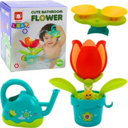 Interaktivna igračka za kupanje Cvijet s kantom
