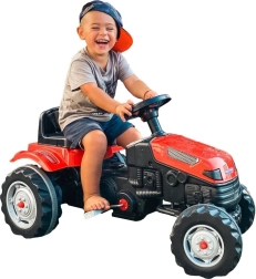 Pedalni traktor WOOPIE Farmer GoTrac s tihim kotačima