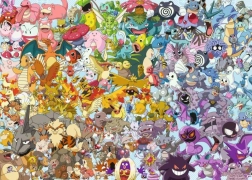 Puzzle od 1000 dijelova POKEMON challenge – RAVENSBURGER