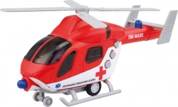 Helikopter hitne službe na inerciju sa svjetlom i zvukom