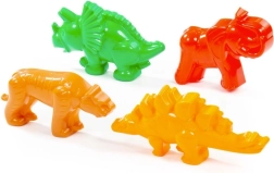 Set kalupa tigar, dinosauri i mamut