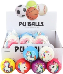 Loptica s jednorogom 6 cm