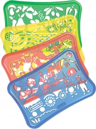 Stencils Design šablone za crtanje – farma