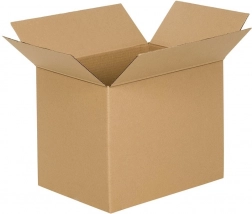 Kartonska kutija s preklopnim klapnama 450 × 250 × 200 mm, troslojna, smeđa