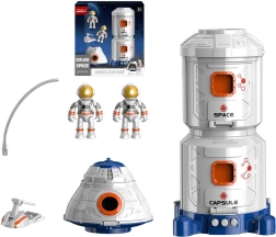 Interaktivna igračka Svemirska stanica s astronautima i svemirskim shuttleom