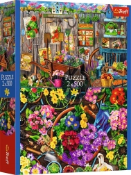 Puzzle 2×500 – radovi u vrtu