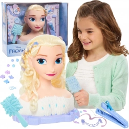 Stajlerska glava Elsa iz Disney Frozen Deluxe s dodacima