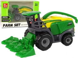 Zeleni mali poljoprivredni kombajn – igračka