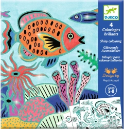 Djeco svjetlucave bojanke Ispod mora