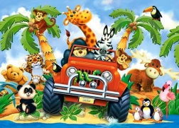 Puzzle maxi 40 dijelova safari CASTORLAND