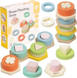 Montessori toranj za razvrstavanje oblika i boja CLASSIC WORLD